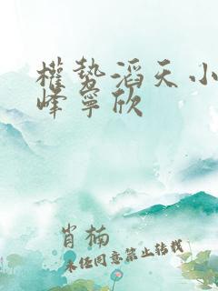 权势滔天小说林峰宁欣