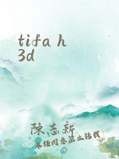 tifa h 3d