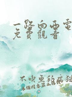 一路向西电视剧免费观看