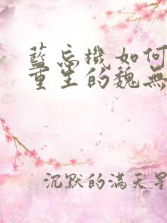 蓝忘机如何认出重生的魏无羡