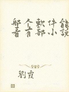 哪个软件能免费看有部小说