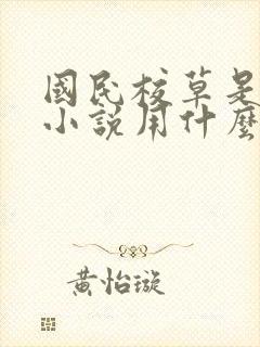 国民校草是女生小说用什么app可以免费