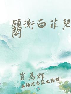 顾衡白菲儿笔趣阁