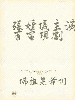 张婧仪主演的所有电视剧