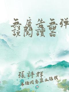 无广告无弹窗小说阅读器