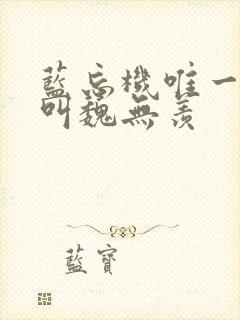 蓝忘机唯一一次叫魏无羡