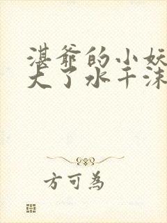 湛爷的小妖精长大了水千沫