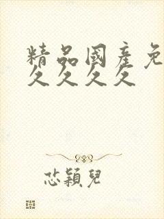 精品国产免费久久久久久