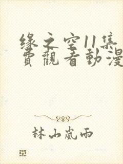 缘之空11集免费观看动漫