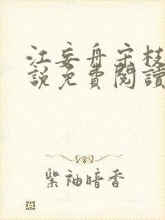 江妄舟宋枝雪小说免费阅读全文