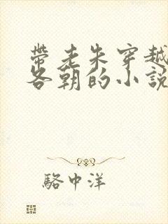 带老朱穿越大明各朝的小说