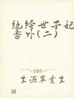 纨绔世子妃后记番外(二)