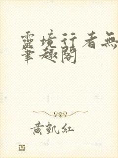 灵境行者无错字笔趣阁