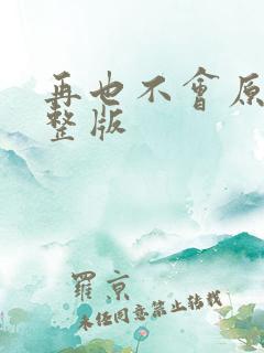 再也不会原唱完整版