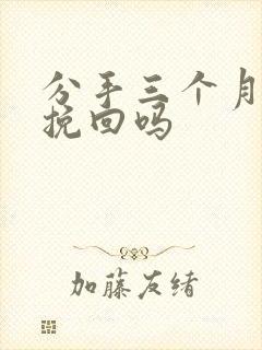 分手三个月还能挽回吗