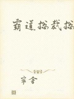 霸道总裁总是爱