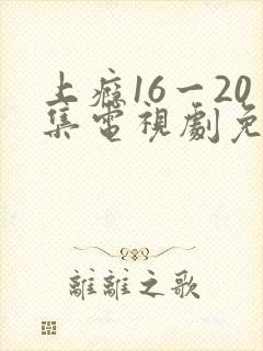 上瘾16一20集电视剧免费观看