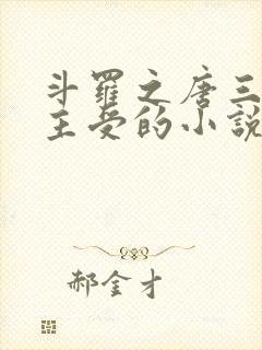 斗罗之唐三攻男主受的小说