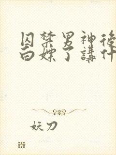 囚禁男神后我被白嫖了讲什么