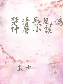 楚清歌风漓夜是什么小说