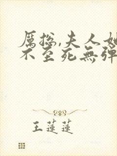 厉总,夫人她罪不至死无弹窗