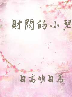 财阀的小儿子