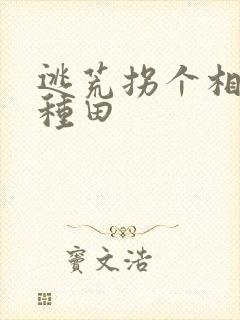 逃荒拐个相公来种田