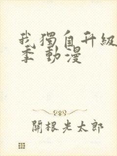 我独自升级第二季 动漫