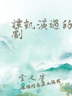 谭凯演过的电视剧