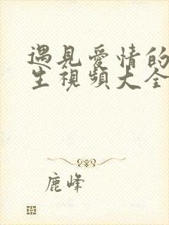 遇见爱情的利先生视频大全