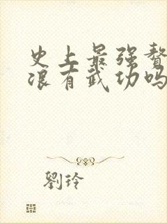 史上最强赘婿沈浪有武功吗