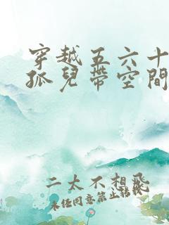 穿越五六十年代孤儿带空间的小说