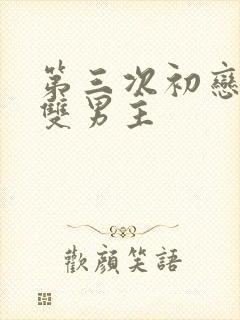 第三次初恋韩剧双男主