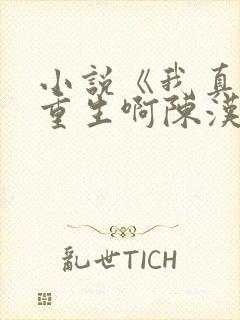 小说《我真没想重生啊陈汉升》