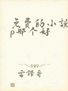 免费的小说app哪个好