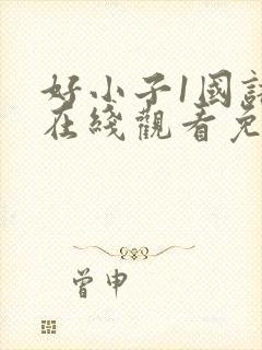 好小子1国语版在线观看免费观看