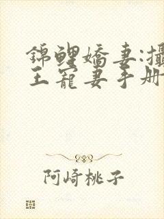 锦鲤娇妻:摄政王宠妻手册全集txt