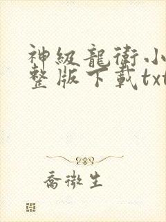 神级龙卫小说完整版下载txt