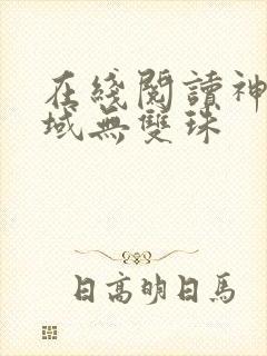 在线阅读神澜奇域无双珠