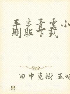 平步青云小说未删版下载