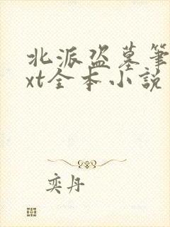 北派盗墓笔记txt全本小说