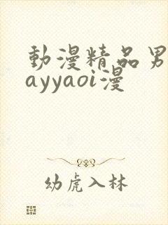 动漫精品男同gayyaoi漫