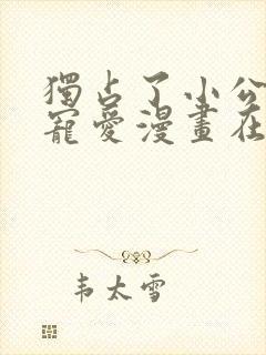 独占了小公女的宠爱漫画在线观看