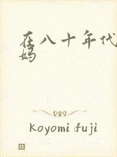 在八十年代当后妈