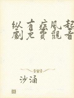 纵有疾风起电视剧免费观看全集