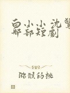 白小小 沈惊觉哪部短剧