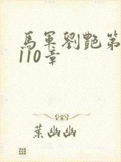 马军刘艳第8部110章