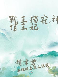 战王独宠,神医俏王妃