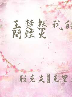 王楚然 我的人间烟火