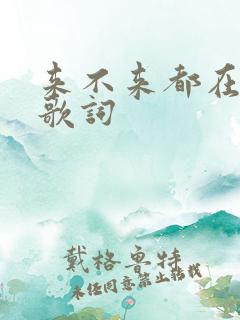 来不来都在等你歌词